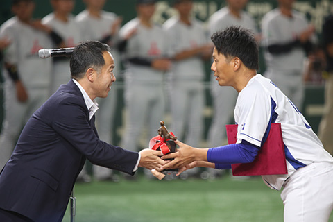 試合風景