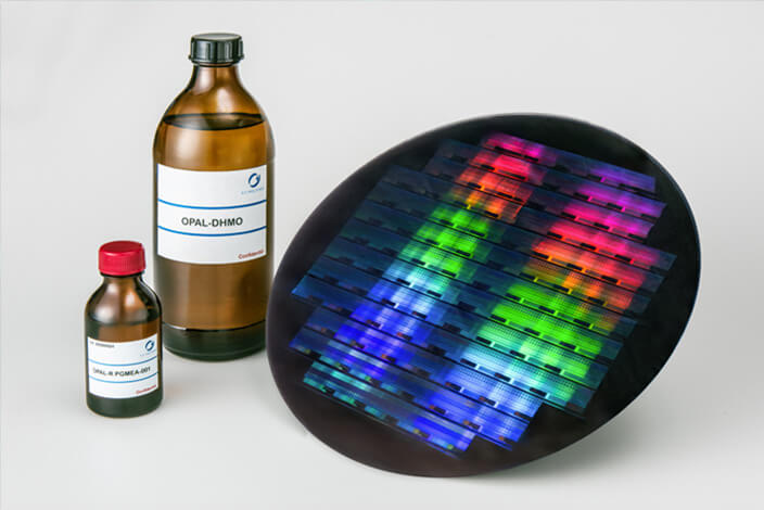Photo: Image of photoresist for cutting-edge semiconductors