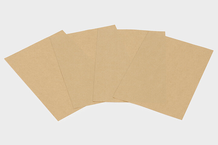 Unbleached kraft paper