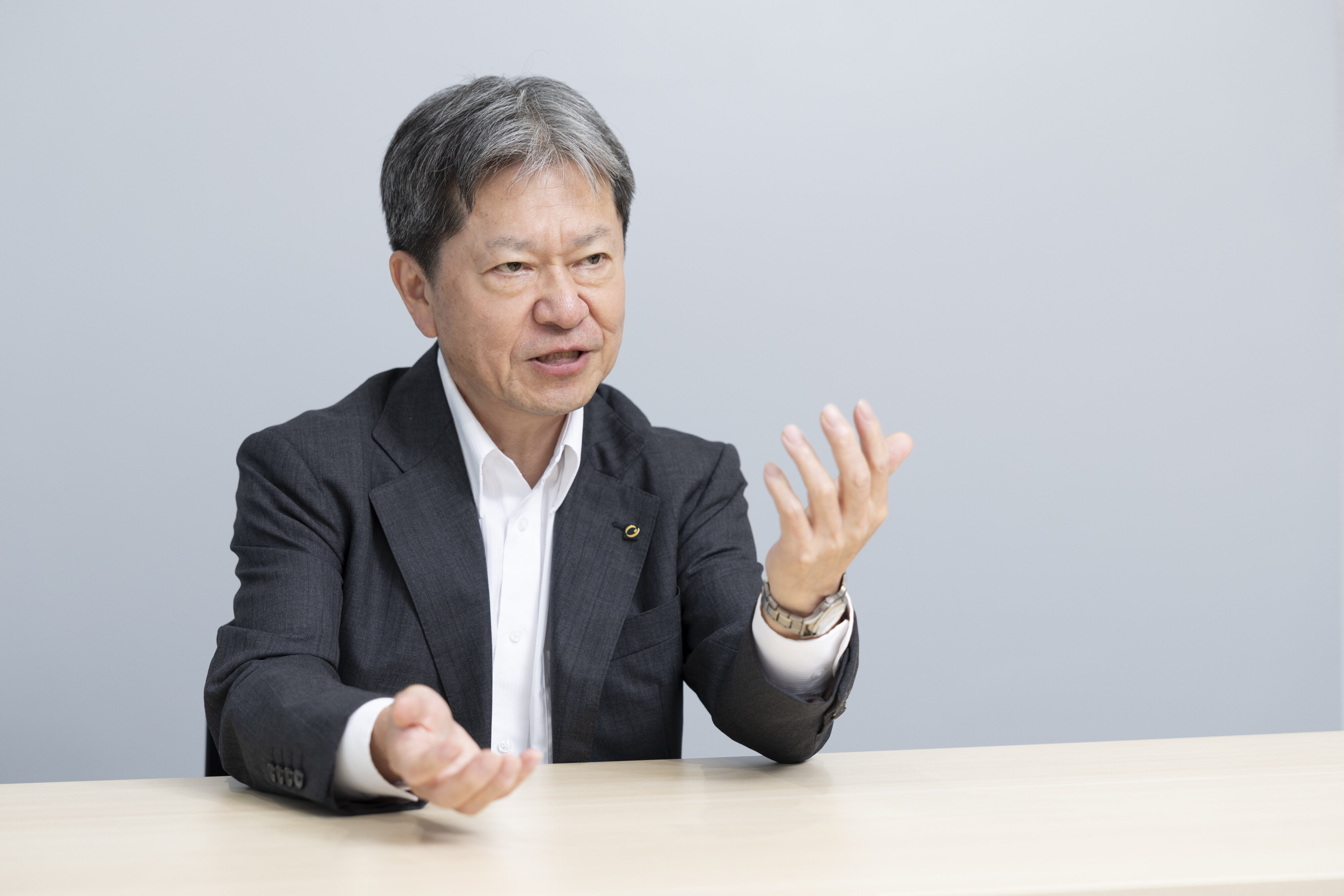 CFOメッセージ インタビュー写真
