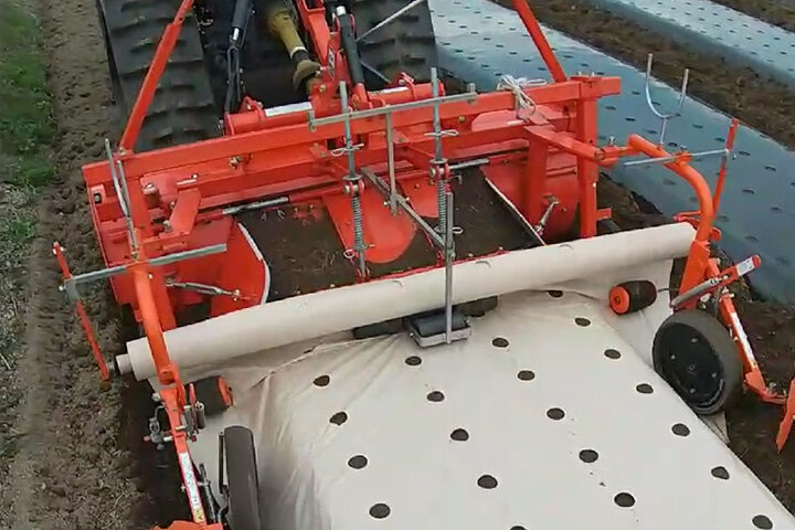 OJI Sustainable Mulching Sheet, an agricultural paper mulching sheet