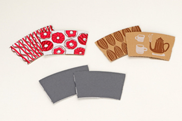 Corrugated containers with decorative printing