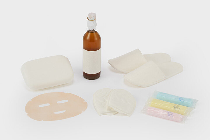 Pulp non-woven fabric